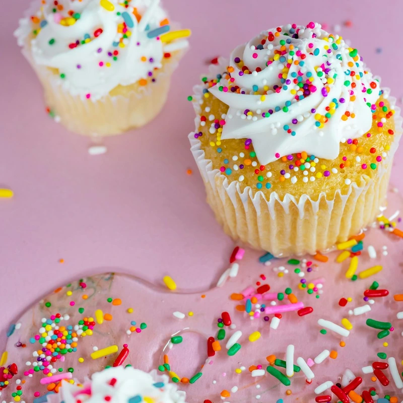 Cupcake confettis