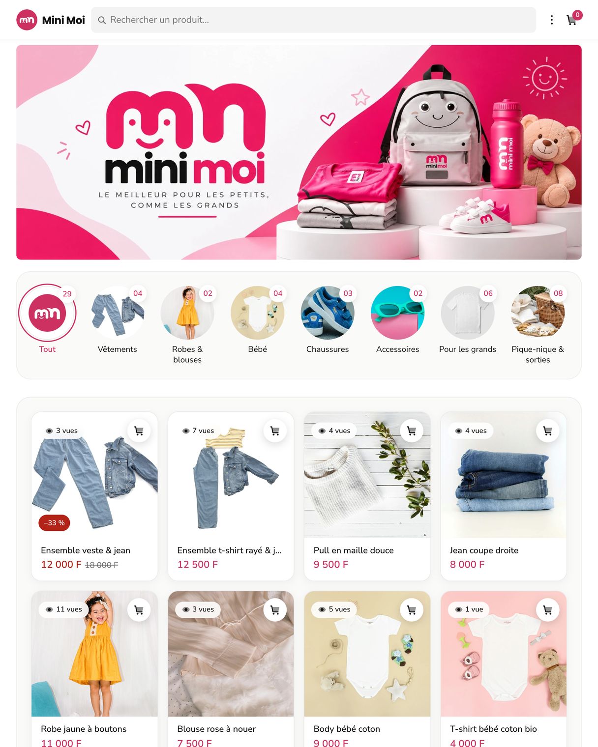 Aperçu de la boutique Mini Moi